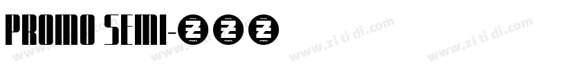 Promo Semi字体转换